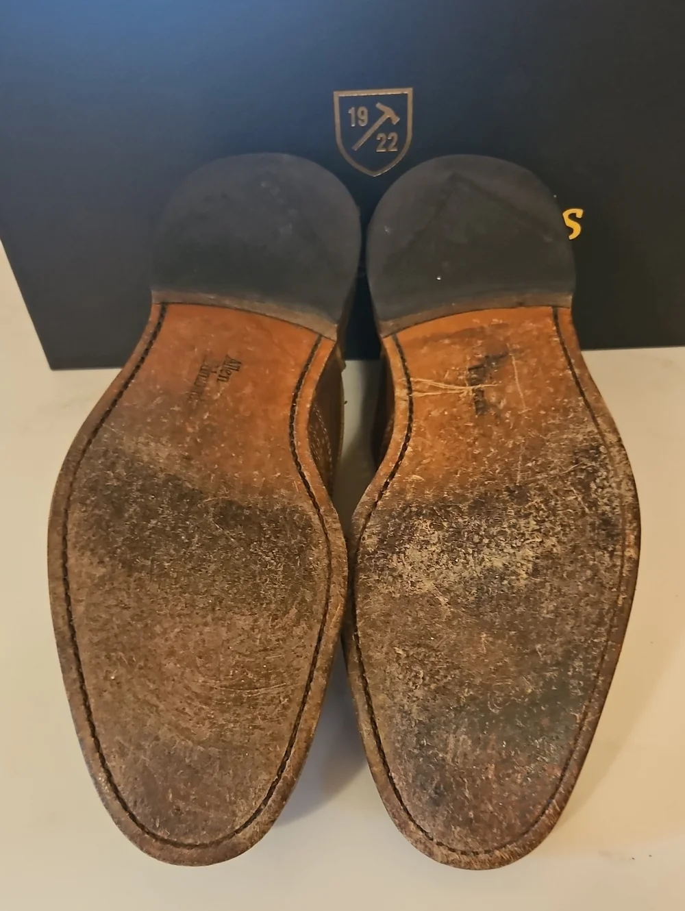 Allen Edmonds Men’s Brown Wingtip Oxford Shoes